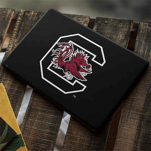University of South Carolina Gamecocks Logo Black Google Pixelbook Go Skin